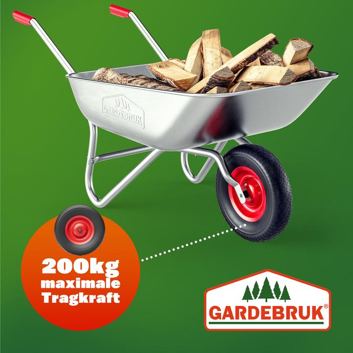 Actual product image Gardebruk PU Wheelbarrow Wheel