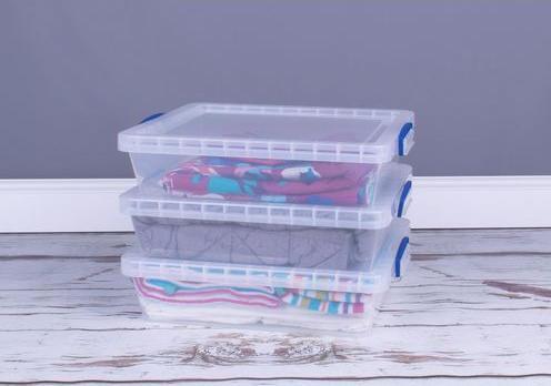 Produktbild Really Useful Box Archivbox 10,5 L Transparent Kunststoff 383 mm x 113 mm (38.5 x 46 x 11.5 cm, 10.50 l)