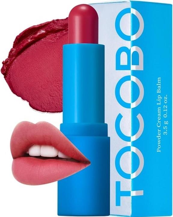 Immagine prodotto Tocobo Balsamo labbra in polvere 031 Rose Burn 0.67 oz 19g Morbido Velluto Opaco Tipo Vegan Polvere (Stick per la cura delle labbra)
