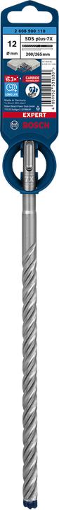 Actual product image Bosch Professional Zubehör Expert SDS plus-7X hammer drill, 12 x 200 x 265 mm (12 millimetres)