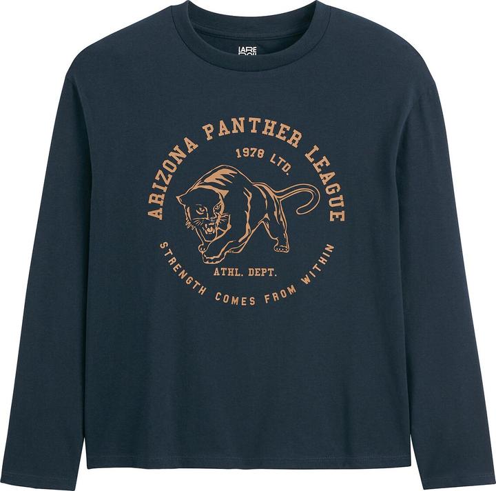 Produktbild La Redoute Collections Langarm-Shirt Panther (110)