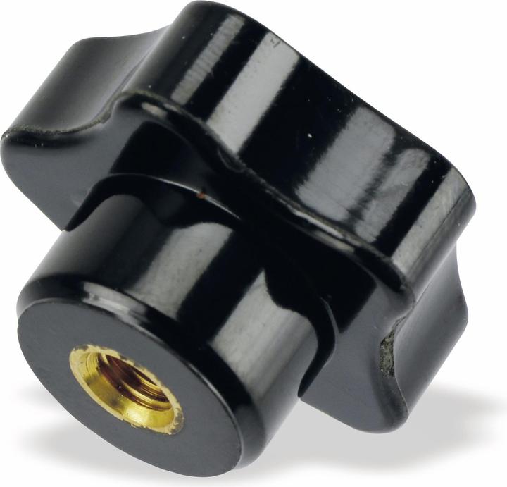 Produktbild Eneroid Sterngriffmutter, M6/15 mm, schwarz (M6)
