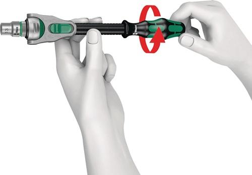 Actual product image Wera 8100 SA 6 Zyklop Speed Ratchet Set (6 mm, 12 mm, 10 mm, 7 mm, 11 mm, 5 mm, 8 mm, 9 mm, 13 mm)