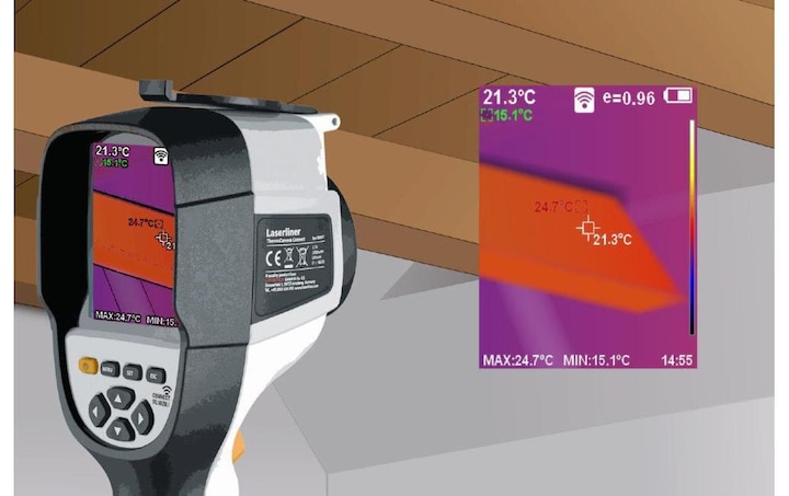 Actual product image Laserliner Connect thermal imaging camera