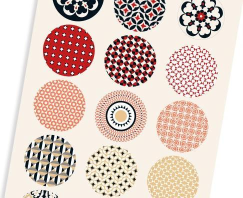 Produktbild Classical European Tiles (250 Sticker)