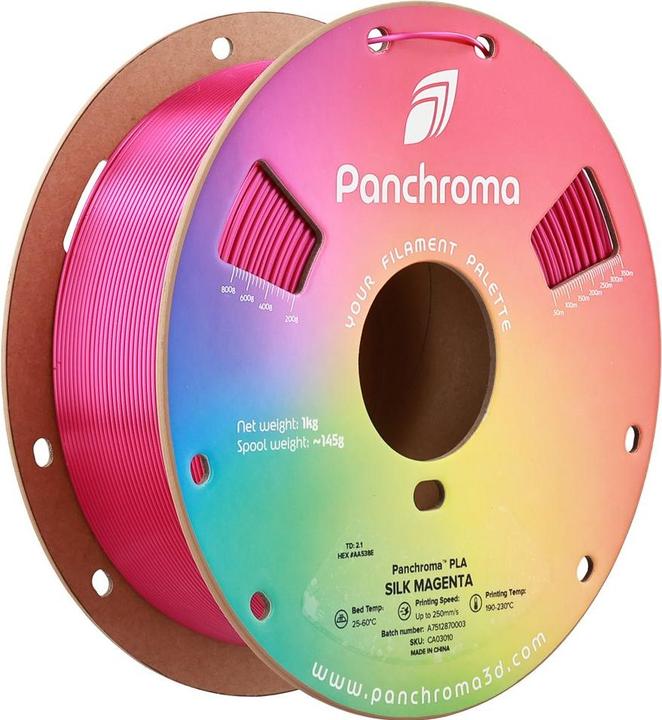 Immagine prodotto Polymaker Panchroma™ PLA Silk (PLA, 1.75 mm, 1000 g, Rosa)