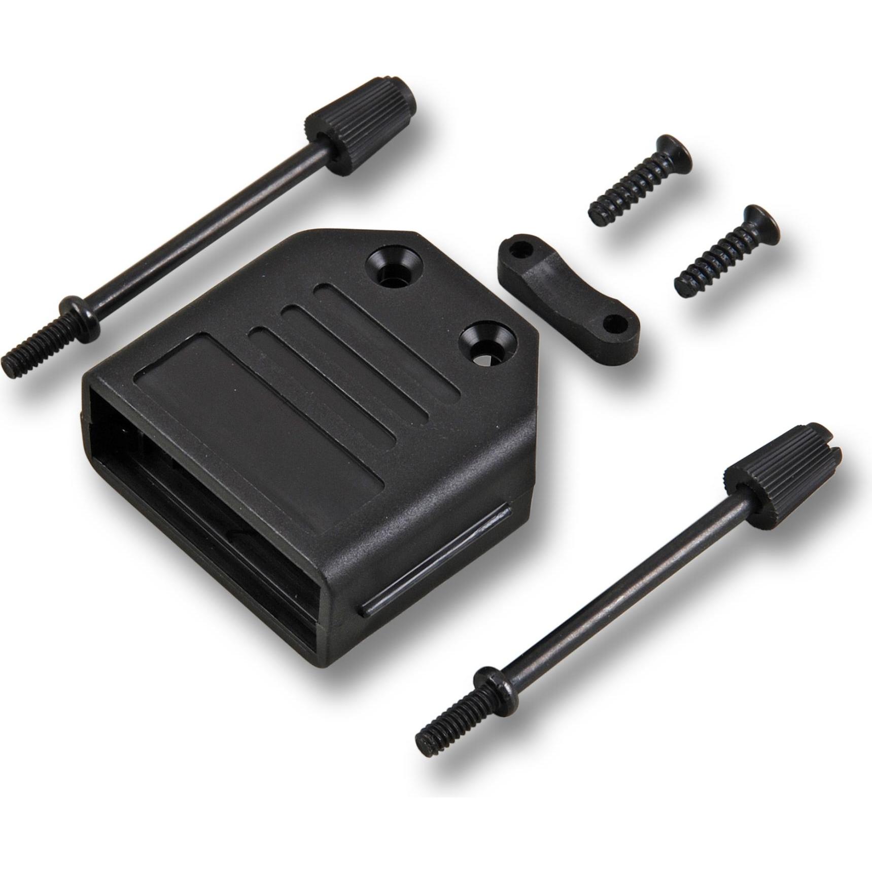 EFB Elektronik Flip-Top Haube, Elektronikzubehör + Gehäuse, Schwarz