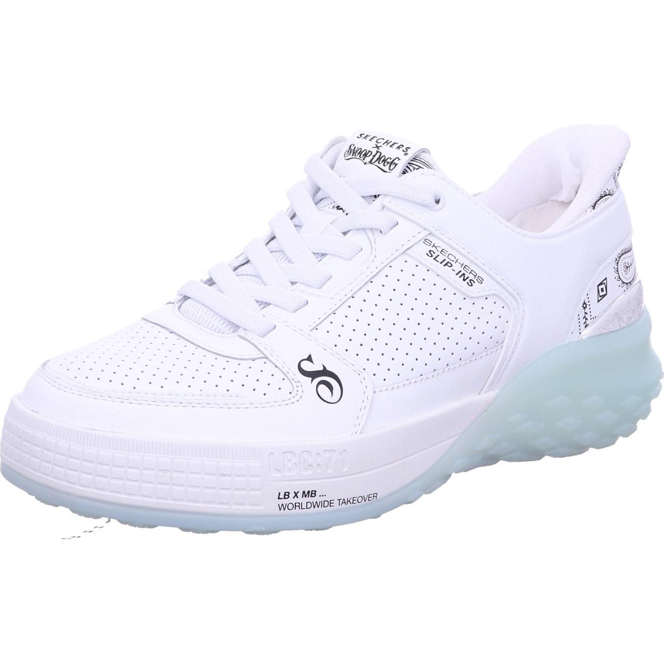 Skechers, Uomini, Sneaker, Sizzle - Snoop Sizzle Toke Slip-Ins, Bianco, (45)