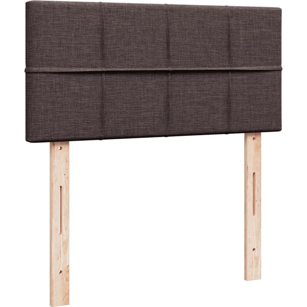 Thumbnail - VidaXL, Bett, Bo x springbett mit Matratze 90 x 190 cm Stoff (90 x 190 cm)