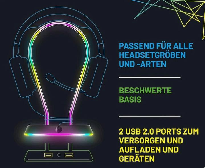 Produktbild Stealth Light-Up Gaming Headset Stand