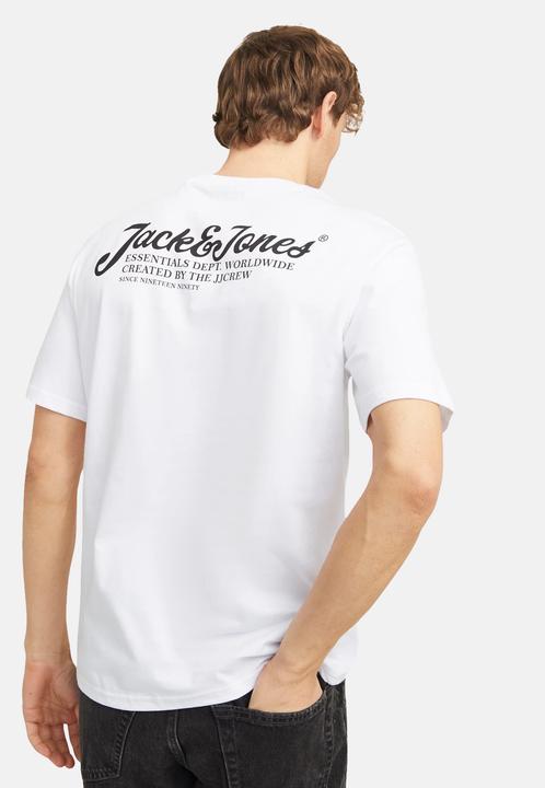 Produktbild Jack & Jones Rückenprint Rundhalsausschnitt T-shirt T-shirt (M)