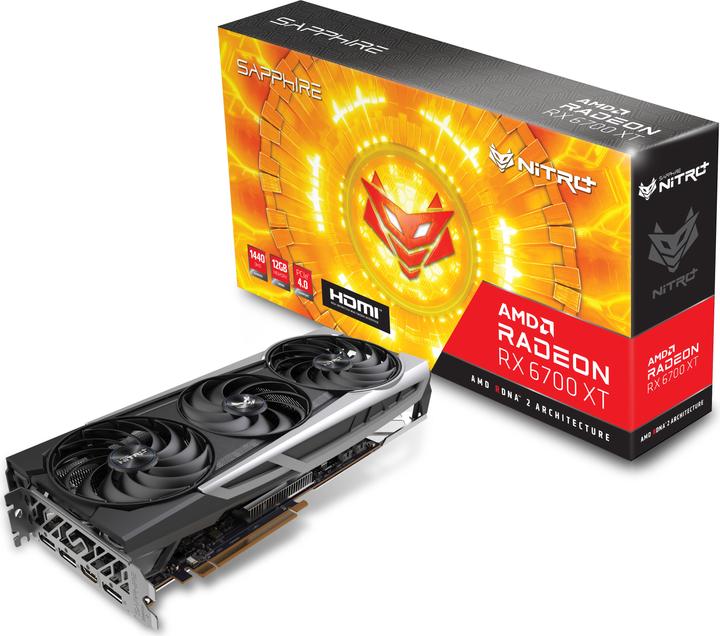 Produktbild Sapphire Nitro+ AMD Radeon RX 6700 XT (12 GB)