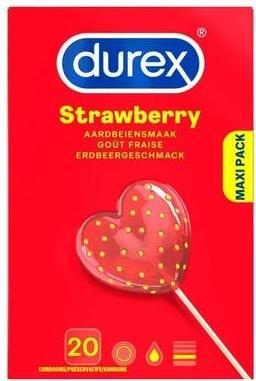 Actual product image Durex Strawberry (20 pcs.)