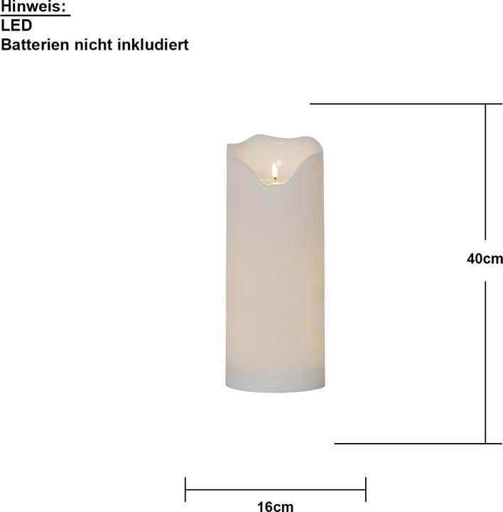 Image du produit Star Trading Pillar Flamme Grand (1 x)