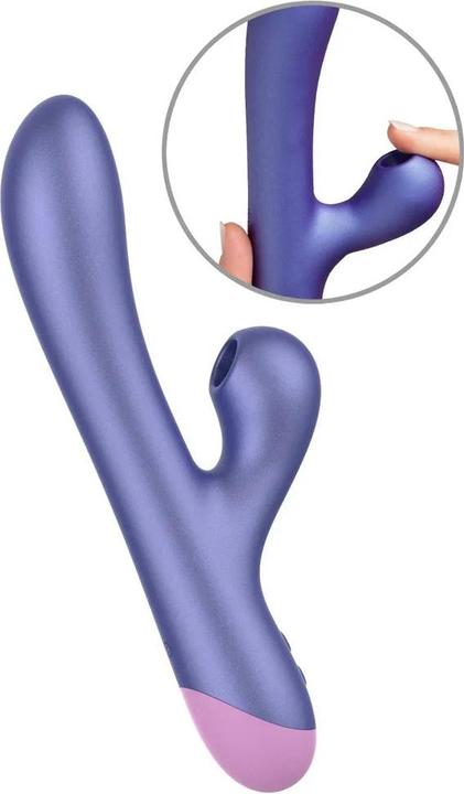 Actual product image Romp Pulse Wiederaufladbarer Rabbit Vibrator mit Klitoris Sauger