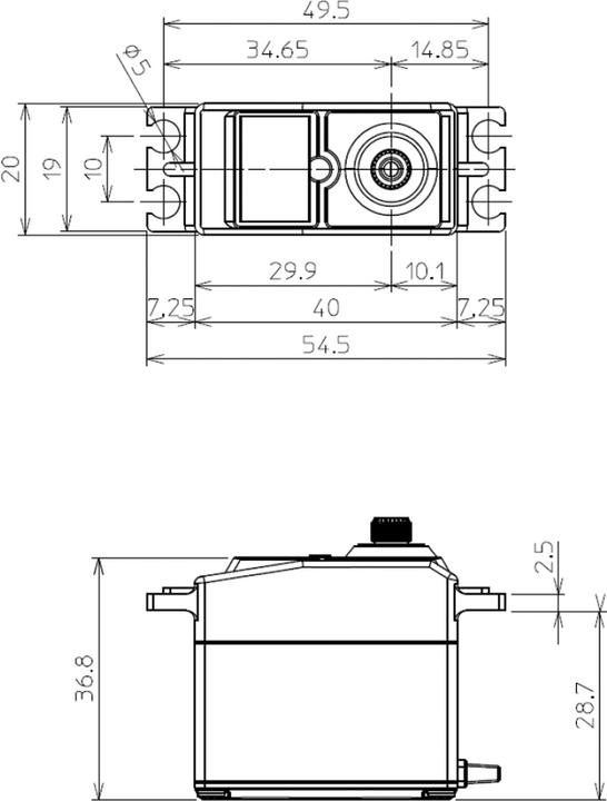 Immagine prodotto Futaba Servo S-A501 Digitale Aereo HV