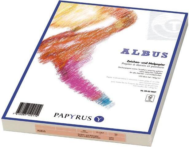 Papyrus Sihl Albus A3 160gm2 white (A3, Plain)