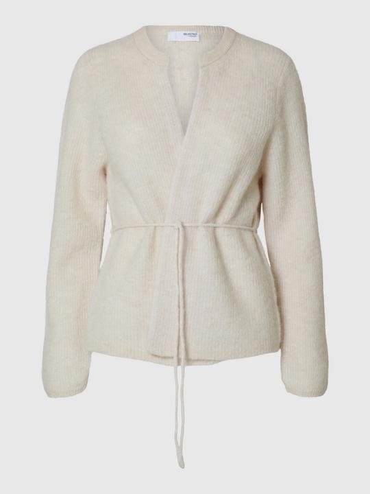 Actual product image Selected Belted cardigan (3XL)