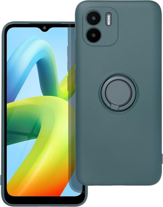 Produktbild OEM Rückwandabdeckung SILICONE RING Hülle für XIAOMI Redmi A1 / Redmi A2 grün (Xiaomi Redmi A2, Xiaomi Redmi A1)