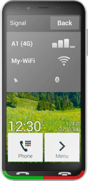 Produktbild Emporia Super Easy (32 GB, Schwarz, 4.95", Single SIM, 4G)