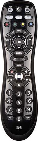 One for All Simple 3 (Universal Fernbedienung, Infrarot)
