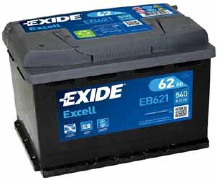 Immagine prodotto Exide 62 Ah 540 A EN 12V (12 V, 62 Ah, 540 A)