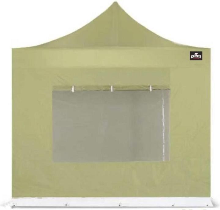 Grizzly Outdoor GOWZ3RS Seitenwand Fenster Sand 3m