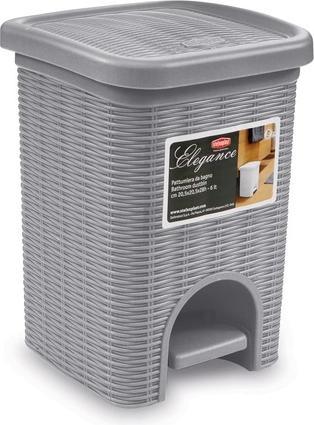 Kerbl Stefanplast Elegance Rattan Abfalleimer 6 Liter (6 l)