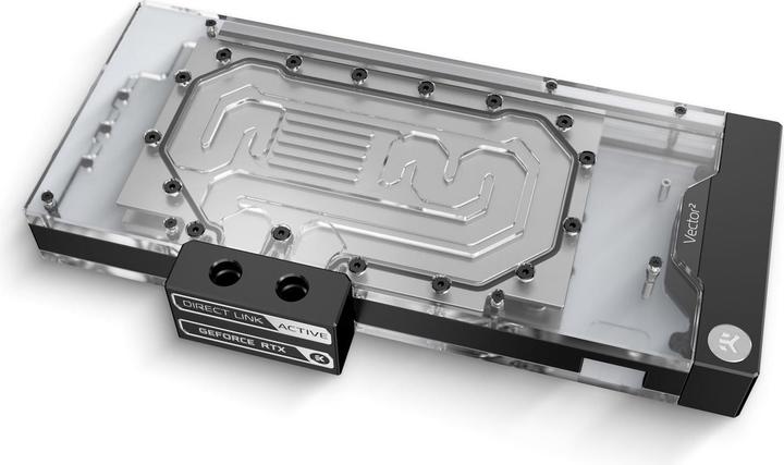 Actual product image EKWB EK-Quantum Vector² Strix/TUF RTX 3090 Ti D-RGB ABP Set -nickel + acrylic