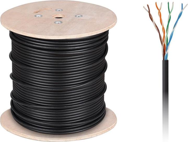 Produktbild Cabletech Computer cable - twisted pair UTPCat5e + gel (0.31 m)