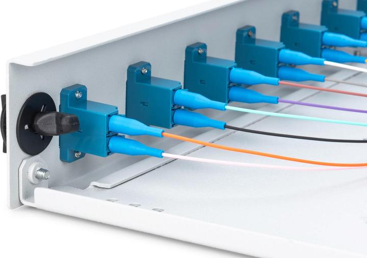 Produktbild Digitus LWL Spleissbox, bestückt, LC, OS2