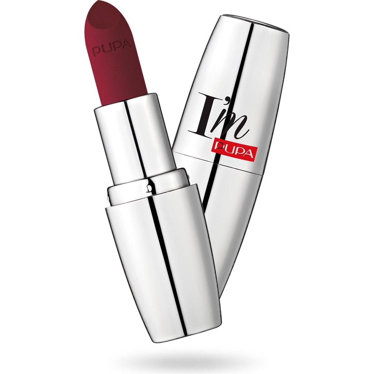 Pupa Milano, Lippenstift + Lipgloss, I'm Matt Irrestistible Burgundy (073 Irresistible Burgundy)