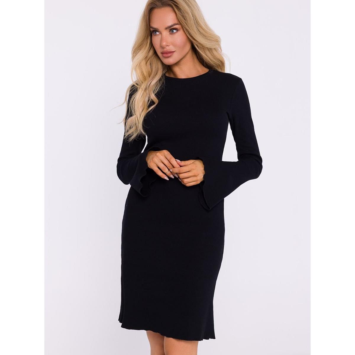 Made of Emotion, Damen, Kleider, Alltagskleid, Schwarz, (M)