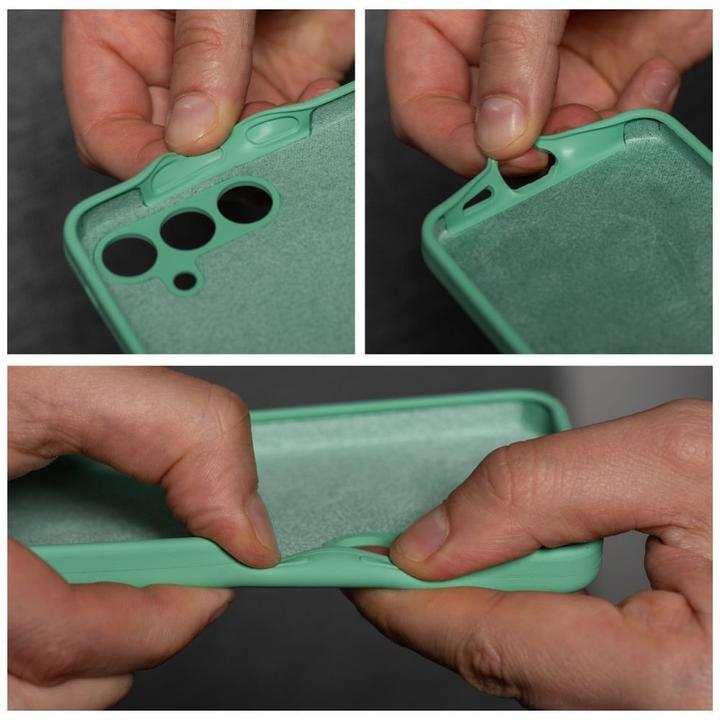 Produktbild OEM Back panel cover Case SILICONE 2mm for XIAOMI REDMI 13C mint (Xiaomi Redmi 13C)