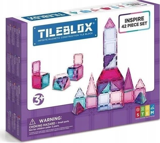 Actual product image No Name Tileblox zestaw pastelowy 42el