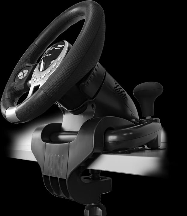 Actual product image Spirit Of Gamer Race Wheel Pro 2 (Xbox Series X, Xbox One S, Xbox Series S, PS3, PC, PS4, Xbox One X)