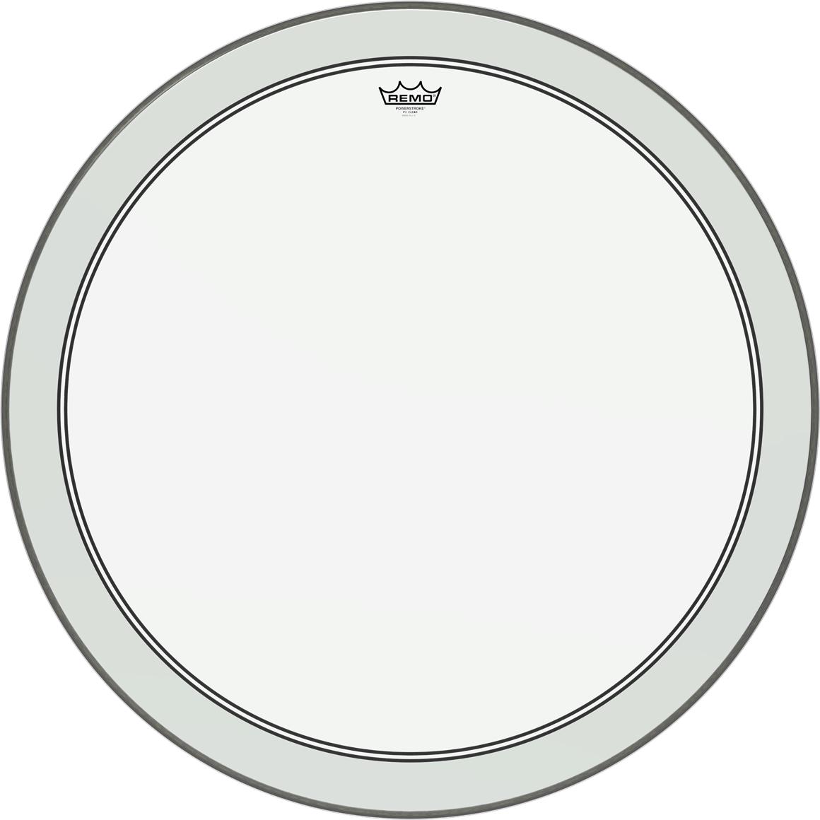 Thumbnail - Remo P3 BD (Bassdrum, Tom, Snare), Drumhead, Transparent