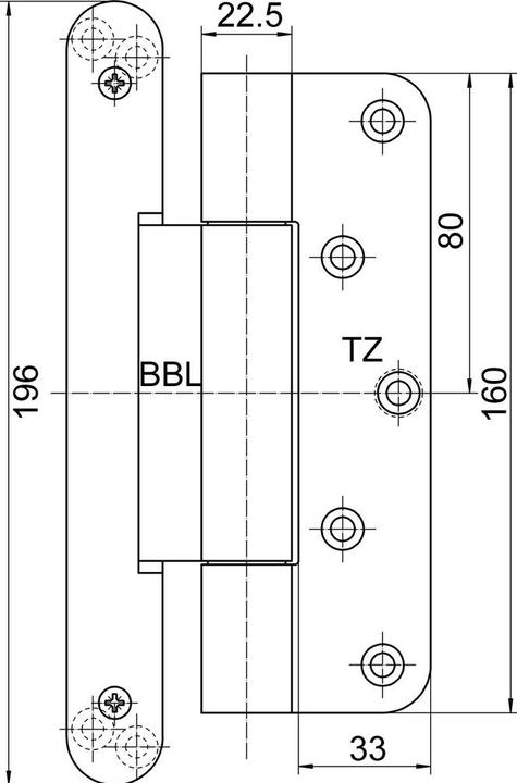 Actual product image Simonswerk VARIANT VN 2927 COMPACT object belts