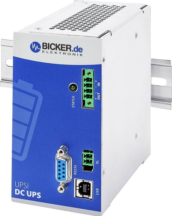 Immagine prodotto Bicker Elektronik UPSI-2406DP2 Sistema UPS industriale (guida DIN) (96 W)