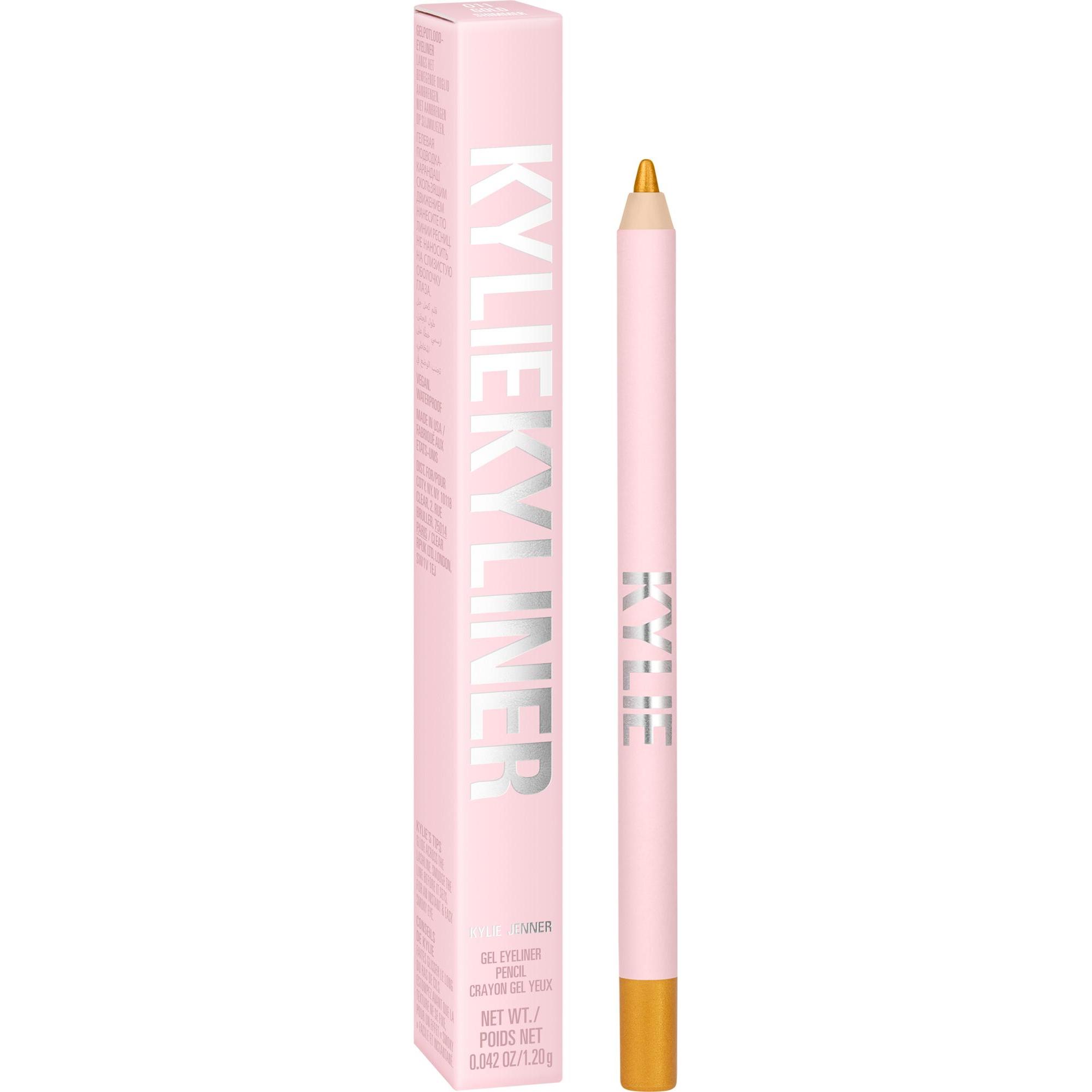 Kylie Jenner, Eyeliner + Kajal, Kylie Cosmetics - Gel Eyeliner Pencil - 011 Shimmery Gold (011 Oro brillante)