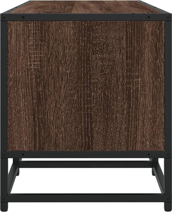 Image du produit VidaXL Meuble TV Lowboard Meuble TV Table de télévision brun imitation chêne (100 x 35 x 41 cm)