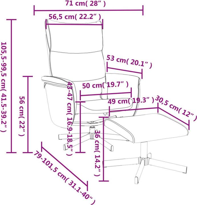 Image du produit vidaXL Massagesessel