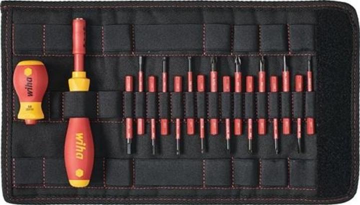 Immagine prodotto Wiha Cacciavite e set di punte (Viti con testa a intaglio, Chiave a brugola, Torx (TX), Cacciavite a croce PZ, Fessura croce Phillipps (PH))
