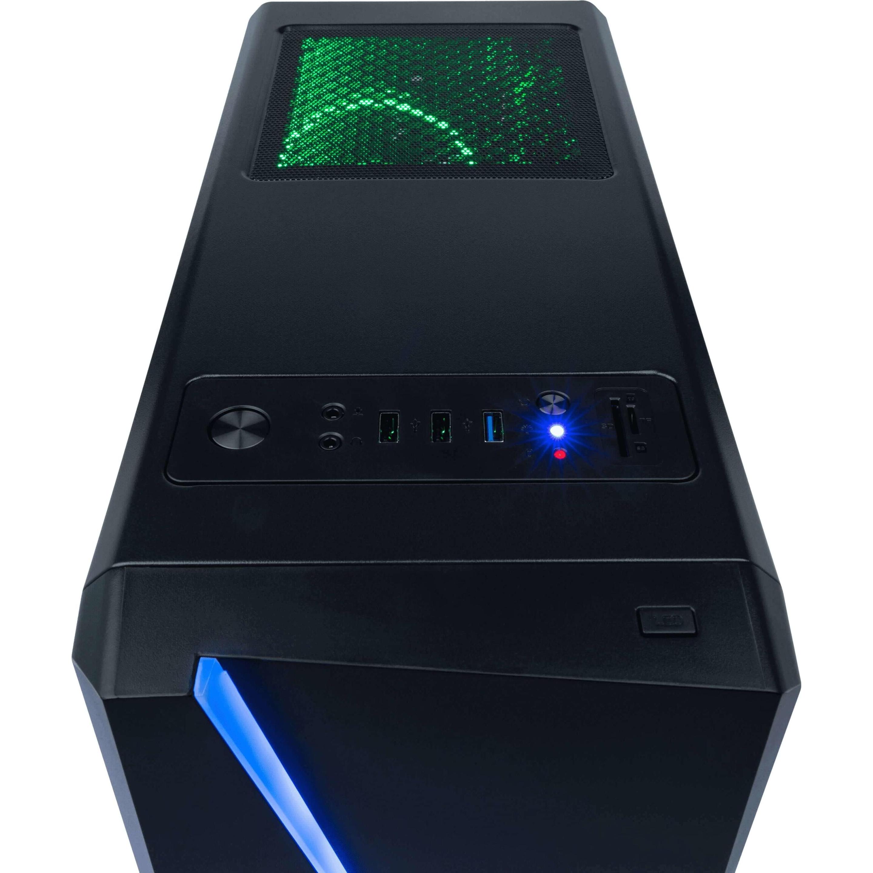 Thumbnail - Captiva R73-878 (AMD Ryzen 5 5500, 32 GB, 1000 GB, GeForce RTX 4070), PC, Schwarz