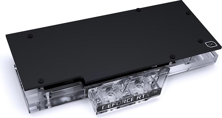 Actual product image Alphacool Ice Block Aurora Acrylic GPX-N RTX 3090/3080 Gaming/Eagle with Backplate