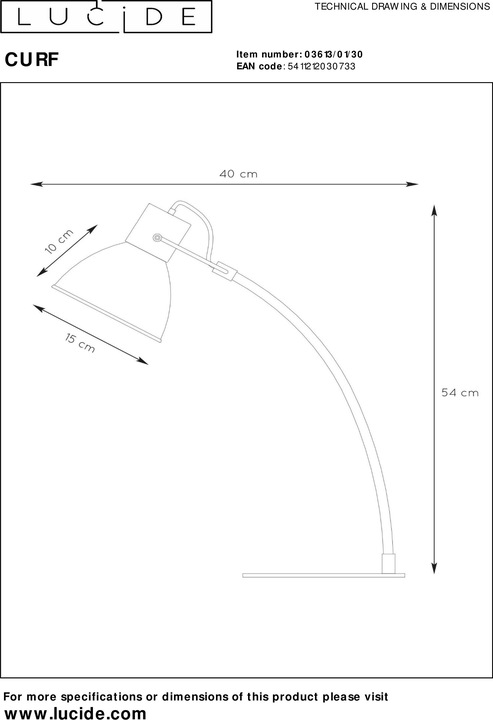 Image du produit Lucide Curf (E27)