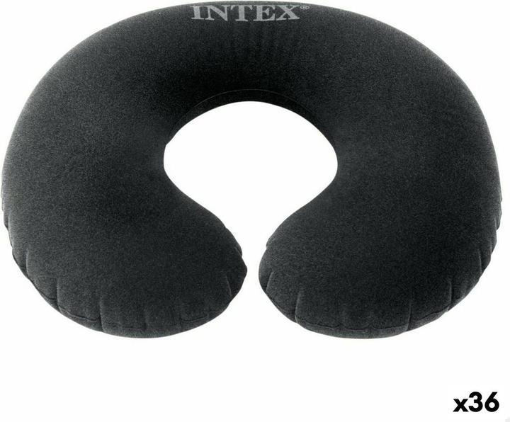 Immagine prodotto Intex Reisekissen Grau 36 x 10 x 30 cm (36 Stück) (Cuscino per testa e collo)