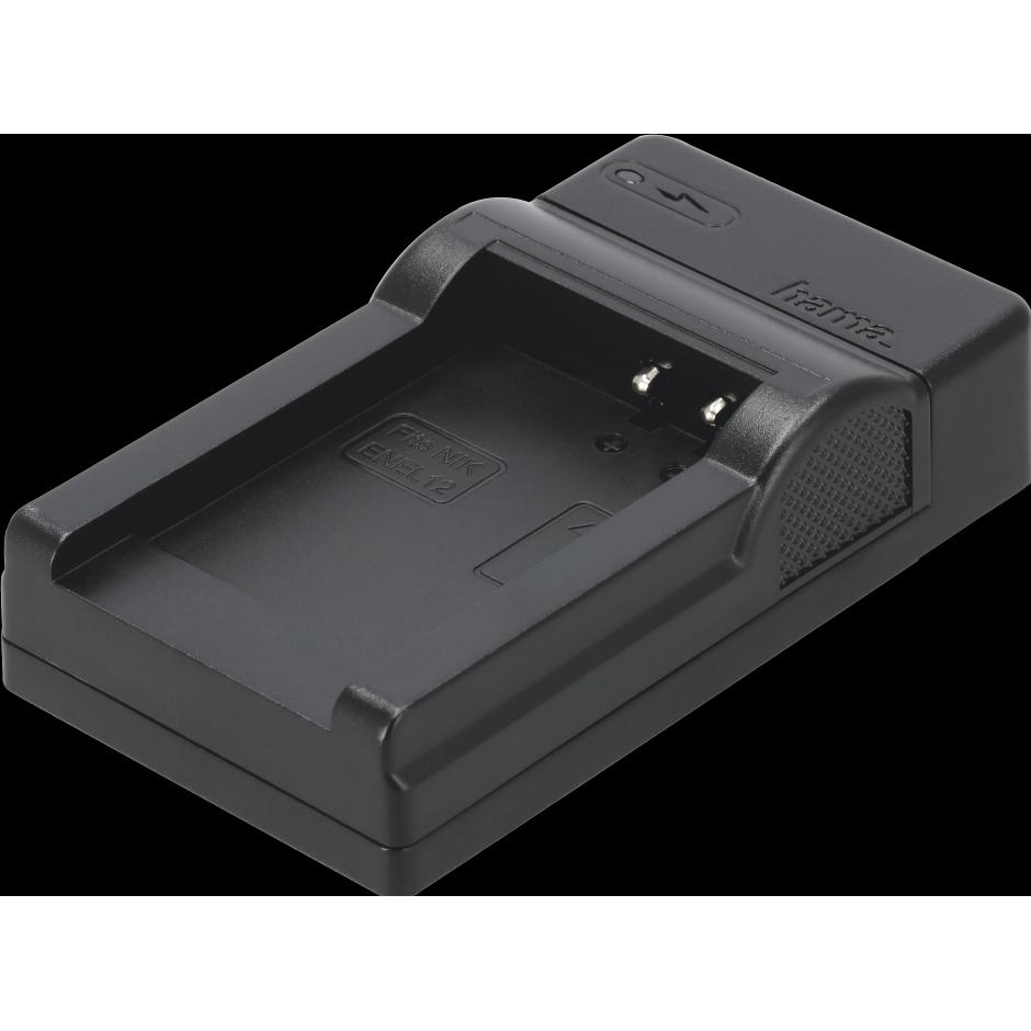 Thumbnail - Hama Travel Batterie für Digitalkamera USB (Akku), Kamera Stromversorgung, Schwarz