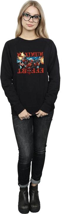 Image du produit - Sweat DEADPOOL MAXIMUM EFFORT - Femme (M)