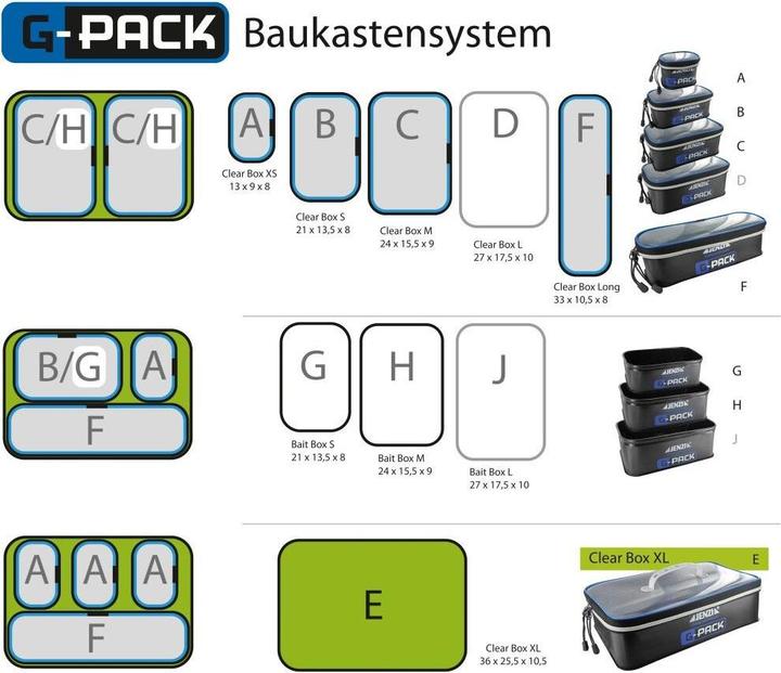 Image du produit Jenzi G-Pack Clear Box